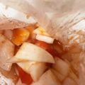 ふぁんころ's cooksnap of when they made 熟れすぎた柿で、大根の柿漬け.