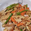ハラペコは不機嫌's cooksnap of when they made 蓮根と人参とピーマンの中華風きんぴら.