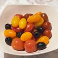 クック13YT5N☆'s cooksnap of when they made オリーブとプチトマトの温菜.