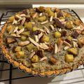 m posi's cooksnap of when they made カリッしっとり☆キャラメル仕立てのさつまいもタルト.