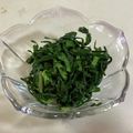 papikun's cooksnap of when they made 超簡単！胡麻合えじゃなく ニラのナムル.