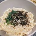 MoMaMi246's cooksnap of when they made 簡単！3分でできる！明太子クリームうどん.