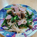 ふくmama✨✨'s cooksnap of when they made ベーコンとニラとえのきの醤油バター炒め☆.