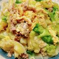 さんさい's cooksnap of when they made レタスと玉子の炒め物☆.