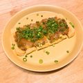nyo78's cooksnap of when they made ネバネバ納豆・油揚げおつまみピザ.