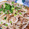Penpen7's cooksnap of when they made もやしとひき肉のオイスター味噌炒め.
