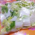 ☆★ケイト★☆'s cooksnap of when they made 白菜の冷凍保存♫.