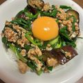 mkth's cooksnap of when they made ナスとニラとひき肉のオイスターソース炒め.