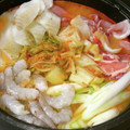 ほのけんまま's cooksnap of when they made 白だし香る豚バラもやしのキムチ風鍋.