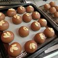 かめきちにゃんこ先生's cooksnap of when they made ひとくちチョコＩＮ♡ミニチョコパン♡.
