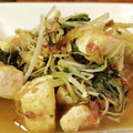ダッフィーニーうに's cooksnap of when they made ☆簡単♪♪水菜と豆腐のサッと炒め☆.
