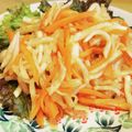 τомоко's cooksnap of when they made ゆず三杯酢deカブと人参のなます♪.