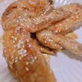 y358t's cooksnap of when they made ☆鶏手羽先の甘辛唐揚げ☆.