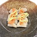 悠LOVE航's cooksnap of when they made 長芋と明太子のレンジで簡単おつまみ.