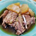 YCHキッチン's cooksnap of when they made 圧力鍋で簡単　スペアリブと大根煮.