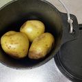 横浜発国際料理教室's cooksnap of when they made ミニダッチオーブン♡ほかほか焼ジャガイモ.
