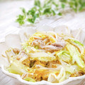 Satoco❋'s cooksnap of when they made 簡単！野菜炒めの卵とじ(*^^*).