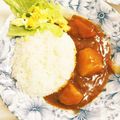 柚子♡⸝⸝⸝'s cooksnap of when they made カレーライスのトッピング・キャベツ編.