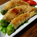 ☆さぶ☆☆'s cooksnap of when they made 柚子胡椒香る！万願寺とうがらしの肉巻き.