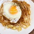 horseland's cooksnap of when they made お母さんの味♪目玉焼きon焼きそば.