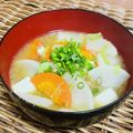 料理男子部🍻's cooksnap of when they made 大根とにんじんの味噌汁.