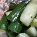 ヨッシーだなも's cooksnap of when they made レモンで爽やか♡甘口　きゅうりのピクルス.