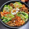 ♪Key♪'s cooksnap of when they made 超簡単レンチンナムルde♬本格ビビンバ.