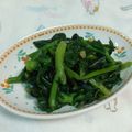 赤い電話's cooksnap of when they made 菜の花バター炒め.