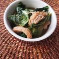 ふか谷's cooksnap of when they made 簡単！チンゲンサイと油揚げの炒め煮.