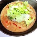 けーこ☆keko's cooksnap of when they made サッポロ一番ふわふわ玉子担々みそラーメン.