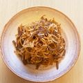 ピーナッツ子♪'s cooksnap of when they made 切り干し大根とコンニャクのきんぴら。.