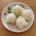 ●ゆゆゆ●'s cooksnap of when they made 純白の雪のようなココナッツのお山さん.