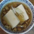 mituh's cooksnap of when they made あともう一品って時に豆腐となめこあんかけ.