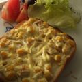 ルリナ's cooksnap of when they made ☆コーンたっぷりマヨトースト☆.