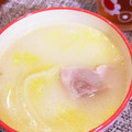 shosho♥'s cooksnap of when they made 超簡単！はくさいとハムのクリームスープ.