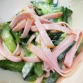 さおりらっくま's cooksnap of when they made キャベツと胡瓜とハムのマヨサラダ.