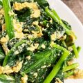 Lulu＊'s cooksnap of when they made ほうれん草と卵の中華風炒め☆.
