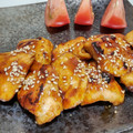 fu♪♪'s cooksnap of when they made ゴマ香る簡単とろっと鶏むねの甘辛ダレ.