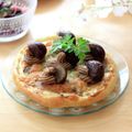 runa10's cooksnap of when they made トースターで簡単ピザデザート系.