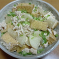 55才のおじさん's cooksnap of when they made 鶏挽肉と大根と厚揚げの炒め煮.