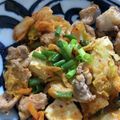 mantacarp's cooksnap of when they made もやしでボリュームアップ豚キムチ.