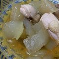clover2's cooksnap of when they made 驚きの柔らかさ♡鶏肉と冬瓜のコトコト煮.