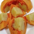 すかいmama☆'s cooksnap of when they made 柿大量消費＊和菓子＊丸ごと柿ようかん.