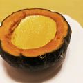ミクサワ～'s cooksnap of when they made 坊ちゃんかぼちゃのなめらかプリン.