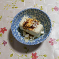 くネコまろす's cooksnap of when they made ねぎと粉チーズと黒こしょうの冷ややっこ♪.