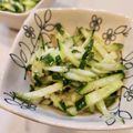 ☆ハートの若葉☆'s cooksnap of when they made 激きゅうり 【大量消費】.