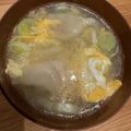 りょっつ's cooksnap of when they made 胃に優しい！水餃子の中華かきたまスープ.