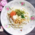 STimeBlues's cooksnap of when they made 簡単やみつき！1人ランチ明太子マヨうどん.