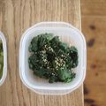 みるく茶's cooksnap of when they made お好きな野菜で♡納豆のタレのゴマ和え.