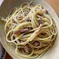 ☆ayumikan☆'s cooksnap of when they made 麺つゆで♬きのことツナの和風パスタ.